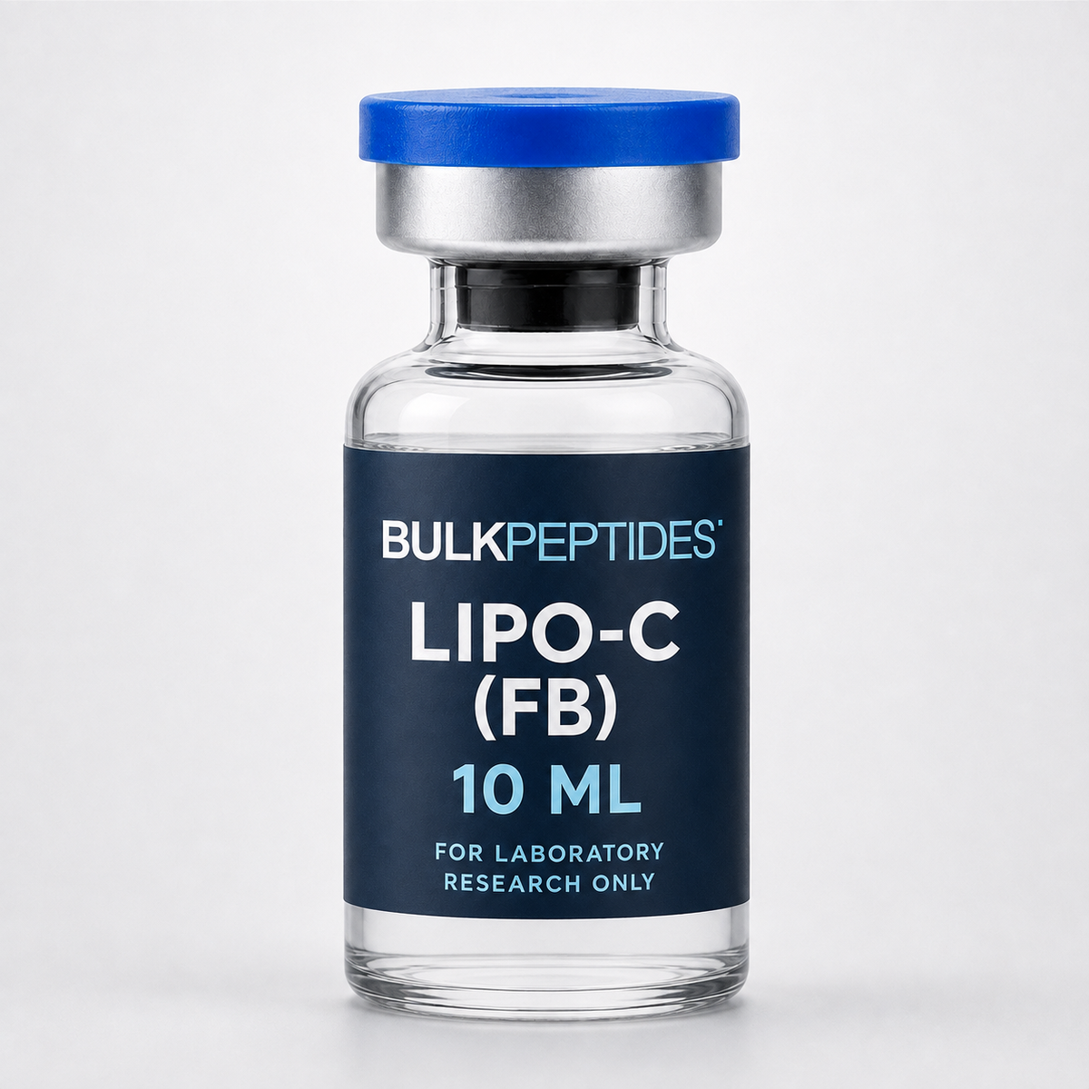 Bulk Peptides Lipo-C (FB) 10 ML laboratory research vial label illustration