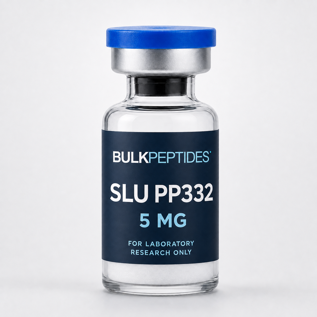 Bulk Peptides SLU PP332 5 mg laboratory research vial label illustration